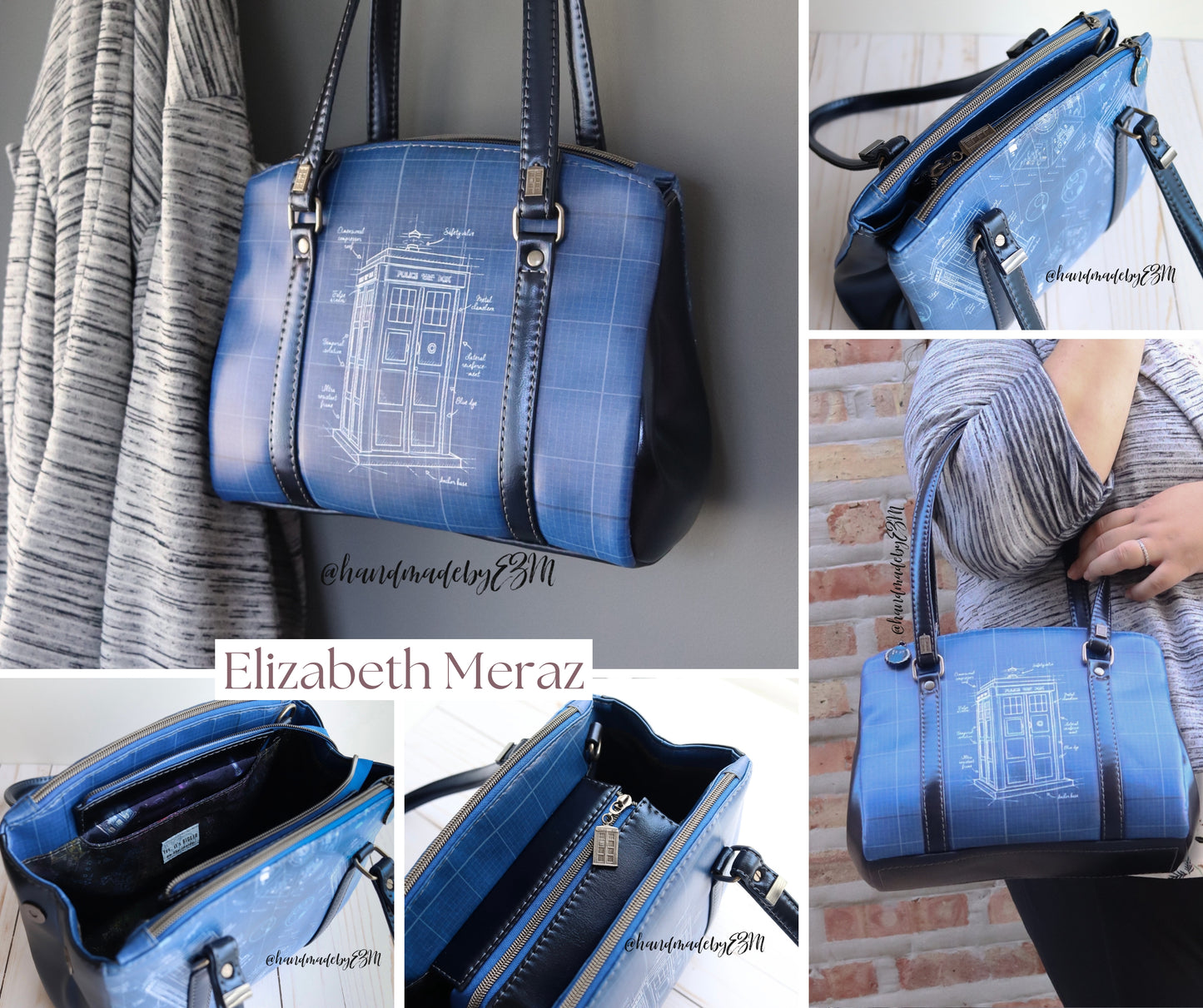 Rowena Handbag PDF Pattern