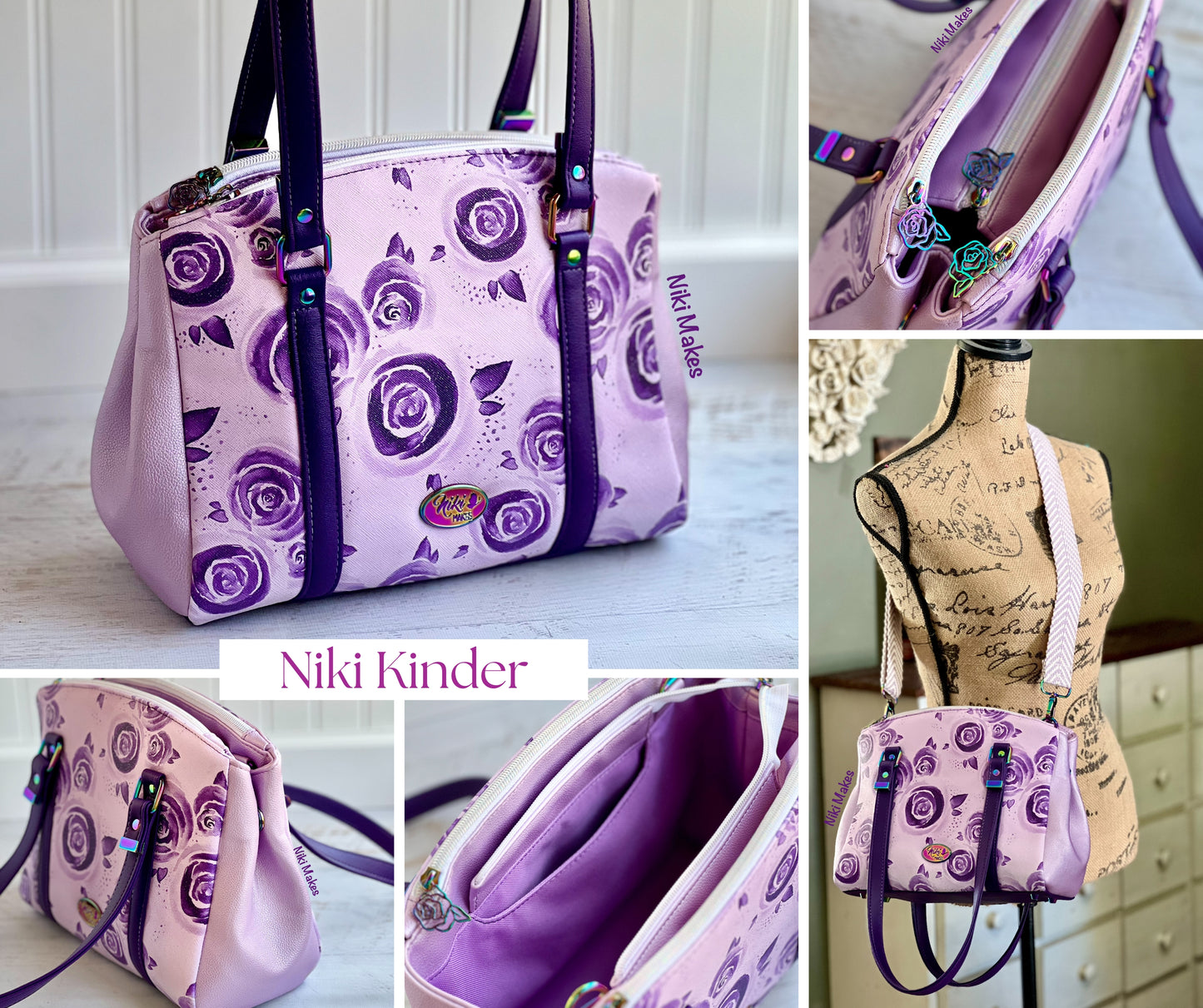 Rowena Handbag PDF Pattern