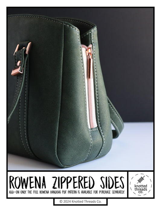 Rowena Zippered Sides Add-On PDF Pattern