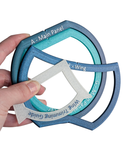 Donut Hole 3D Printed Templates | Full Set Physical Templates | Printed to Order | ORDERS TEMP PAUSED