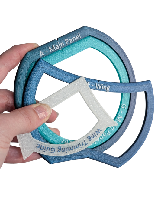 Donut Hole 3D Printed Templates | Full Set Physical Templates | Printed to Order | ORDERS TEMP PAUSED