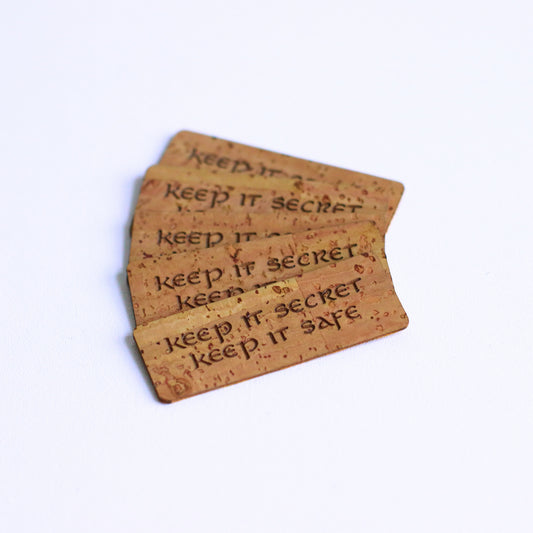 Keep it Secret | Cork Tag