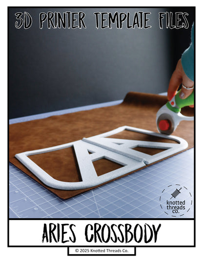 3D Printer .STL Template Files: Aries Crossbody