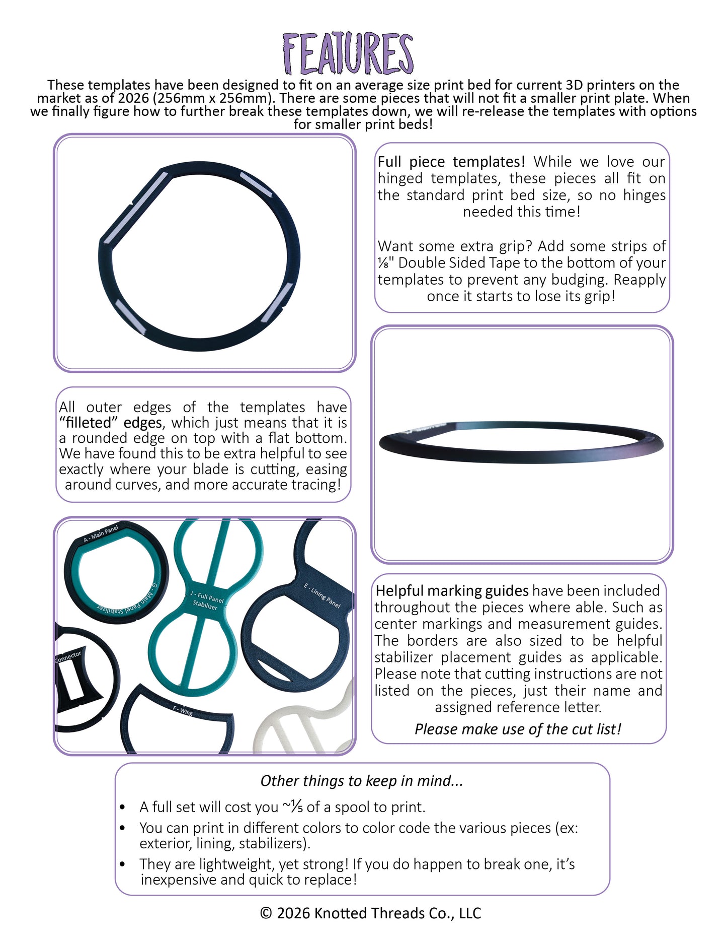 3D Printer .STL Template Files: Donut Hole | 3MF Included | Instant Download