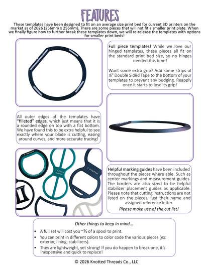 3D Printer .STL Template Files: Donut Hole | 3MF Included | Instant Download