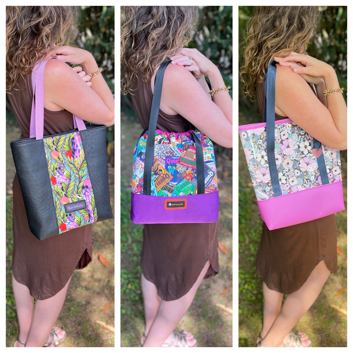 Kin And Threads Co Weekend Add-On Pack PDF Pattern | 10 Add-Ons for the Tuesday Tote | Sk ...