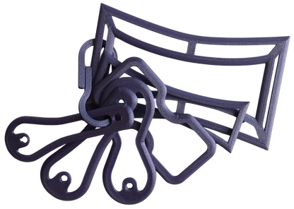Templates: Knotted Threads Co-nnectors! | Connector Templates | 3D Printed Templates