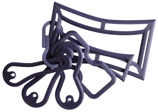Templates: Knotted Threads Co-nnectors! | Connector Templates | 3D Printed Templates