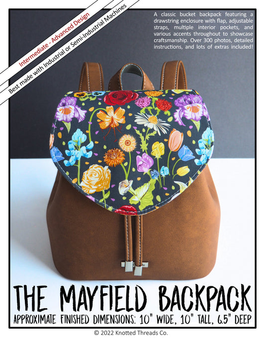 The Mayfield Backpack PDF Pattern