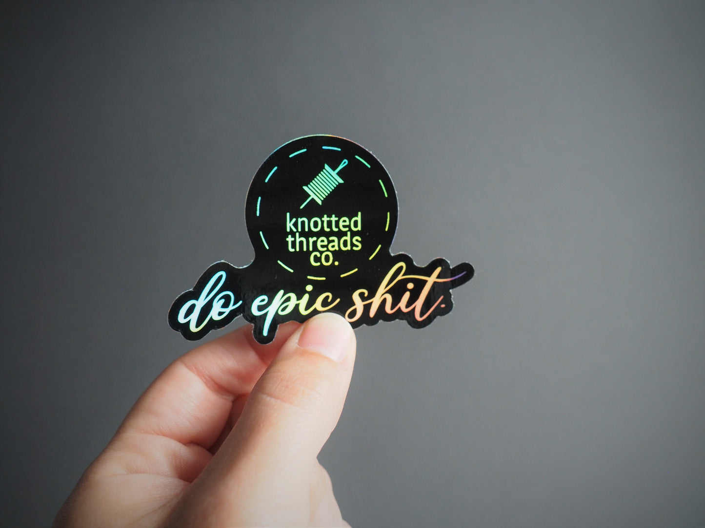 Sticker - Do Epic Shit - Holographic